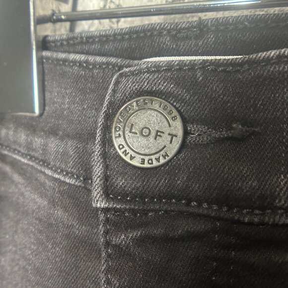 EUC LOFT Slim Pockets Black Jean size 31/12 - Picture 4 of 16